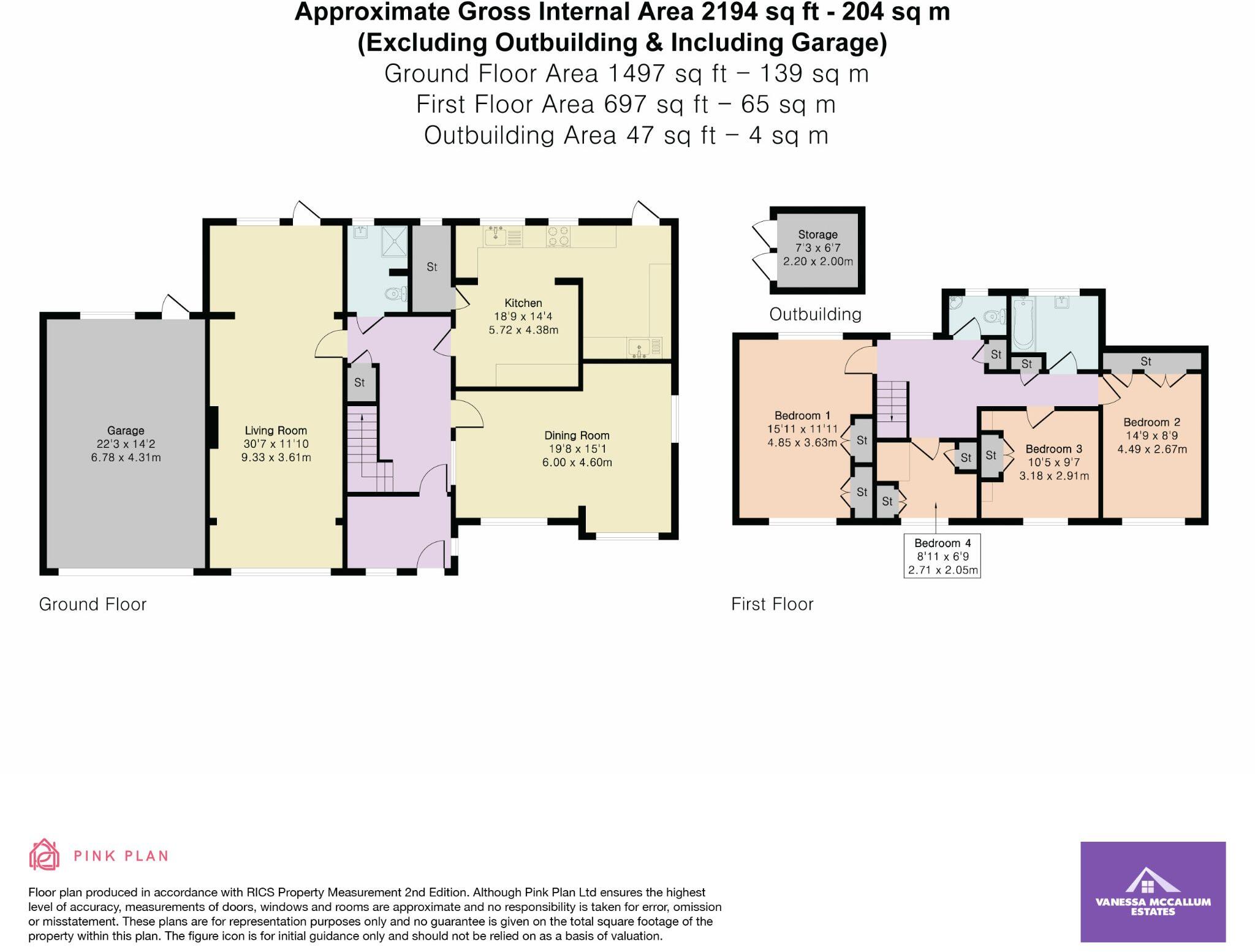 Moffats Lane,Brookmans Park , AL9 floorplan