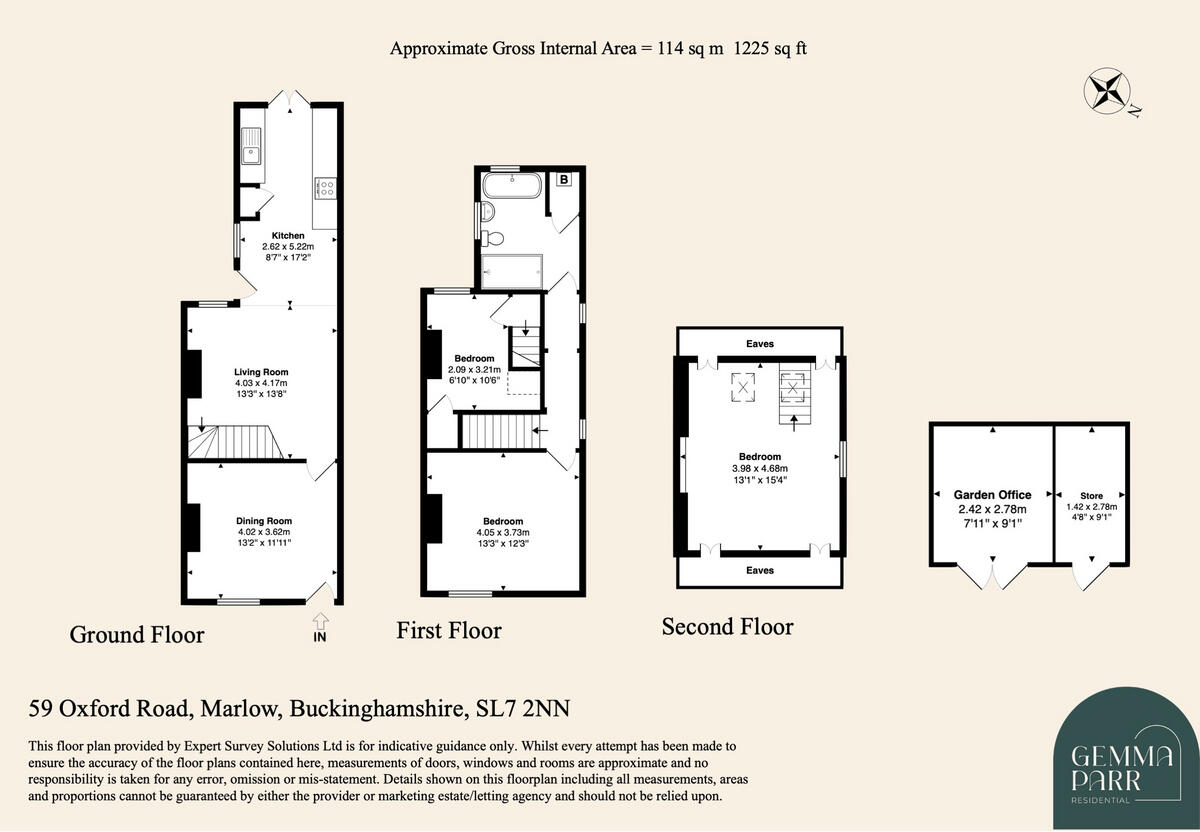 59, Oxford Road, Marlow, SL7 floorplan