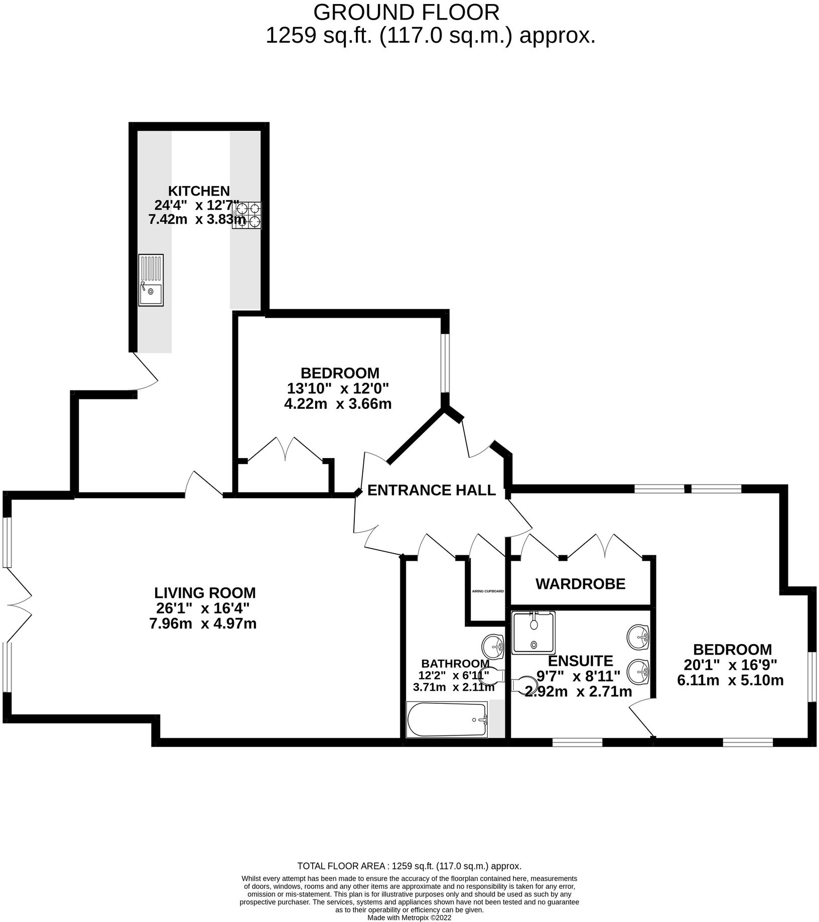 Sneyd Park, Chattenden House, BS9 1LR floorplan