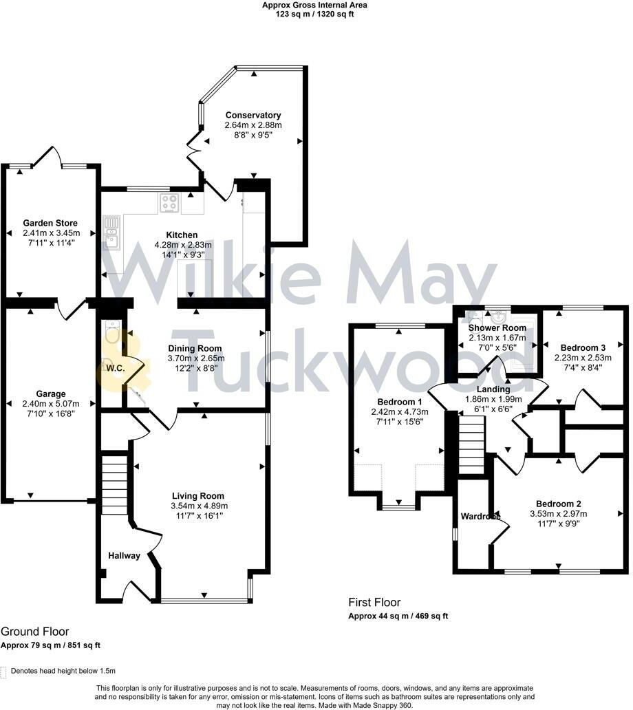 Maglands Road, Watchet floorplan