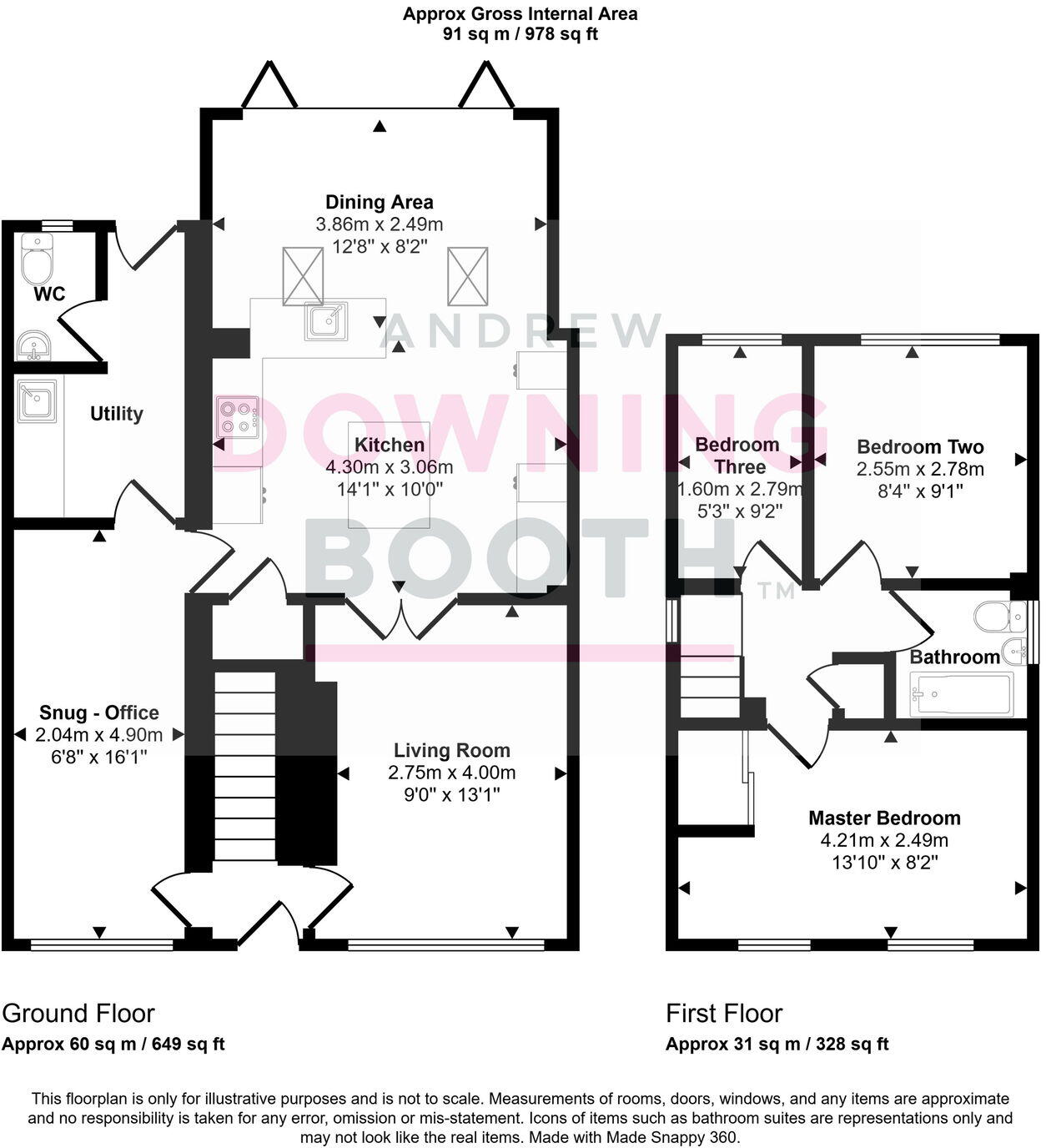 Winchester Close, Lichfield floorplan