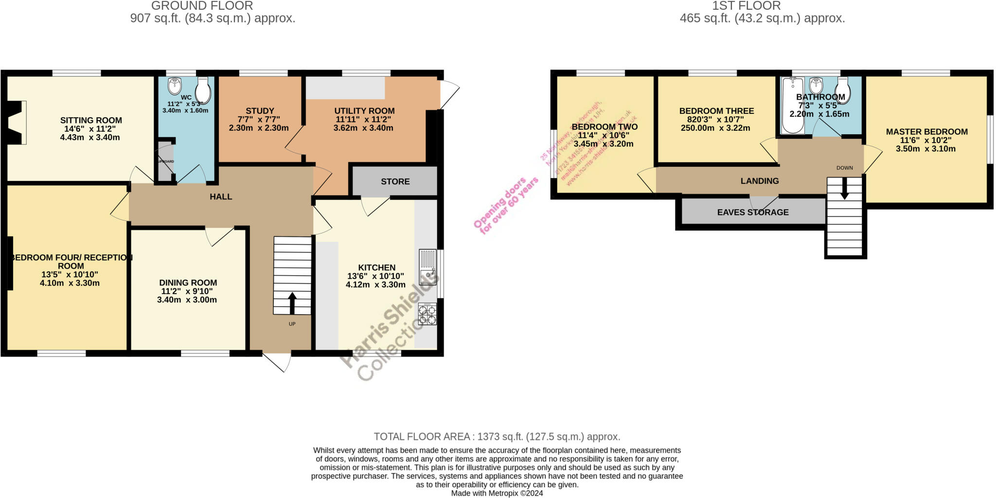 High Street, Burniston, Scarborough, North Yorkshire, YO13 floorplan