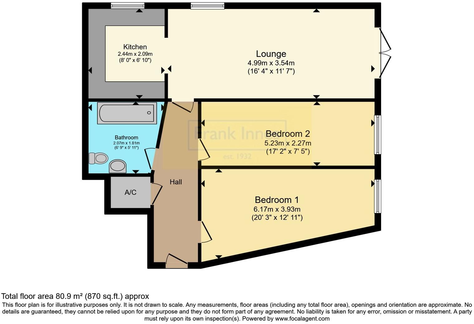 Occupation Lane, Woodville, Swadlincote, Derbyshire, DE11 floorplan