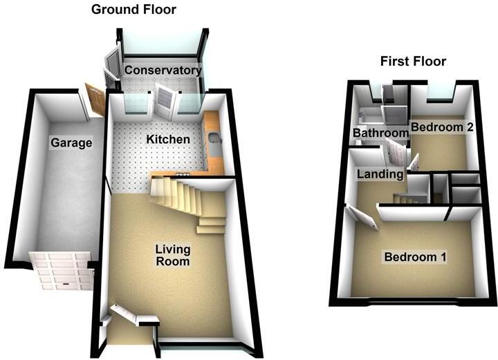 Windmeres, Evesham floorplan