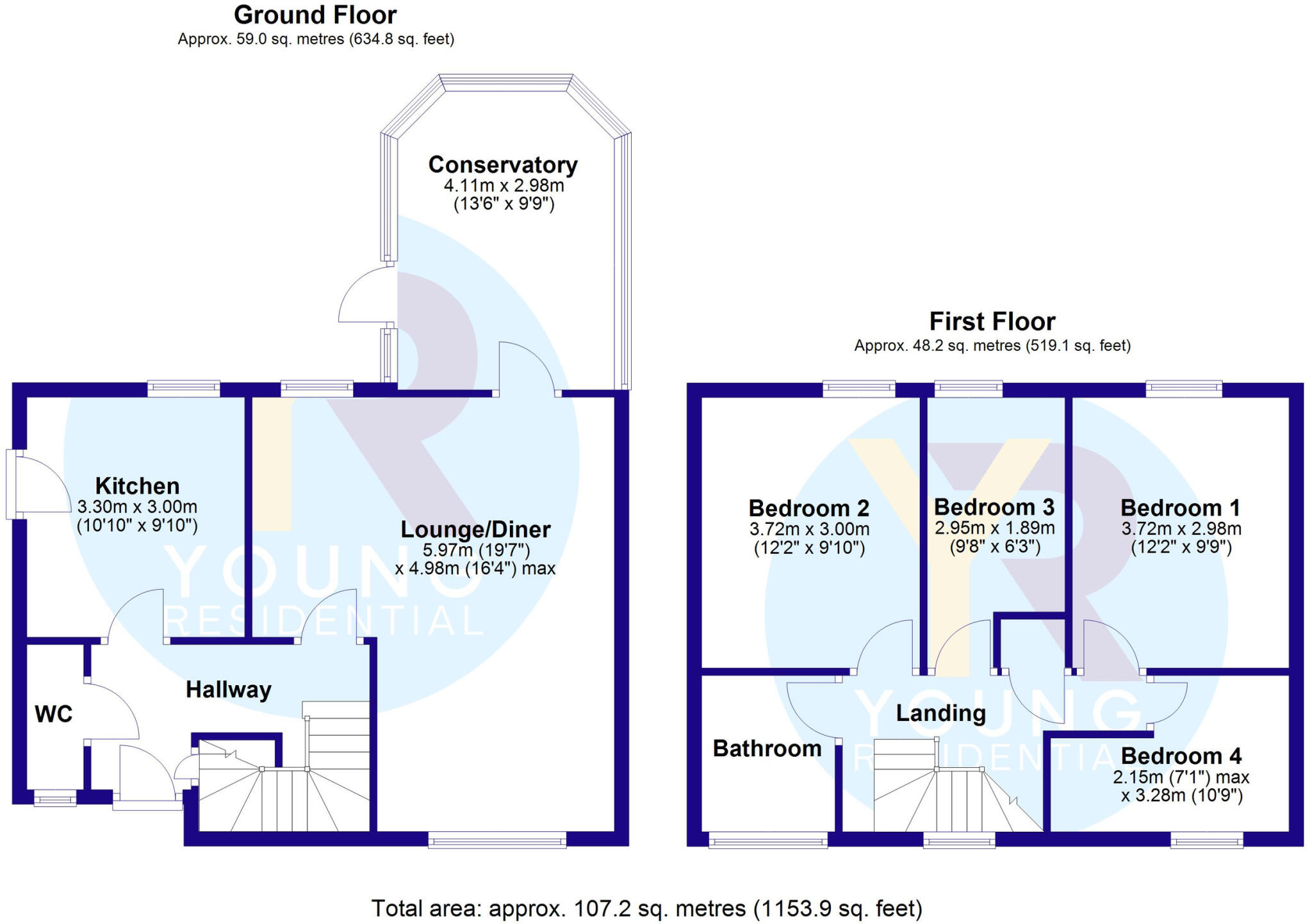 Brook Road, Bassingbourn, Royston, Hertfordshire floorplan