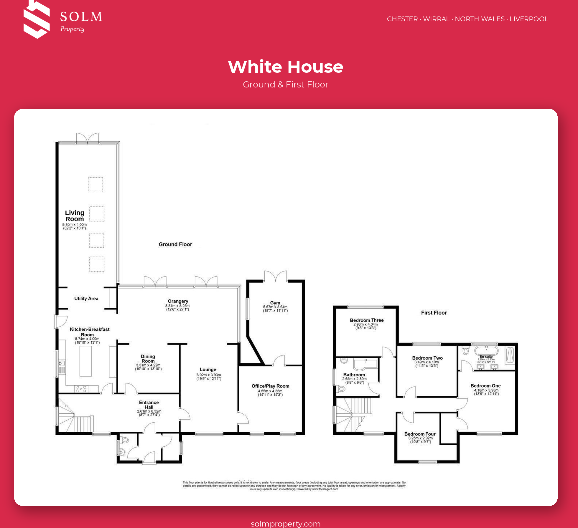 White House, Childer Thornton, Cheshire floorplan