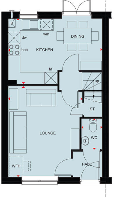 Baffin Way,
Brough,
East Riding of Yorkshire, HU15 1WP floorplan