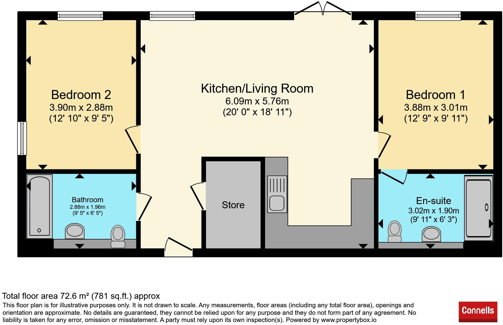 Merryweather Avenue, Bristol floorplan