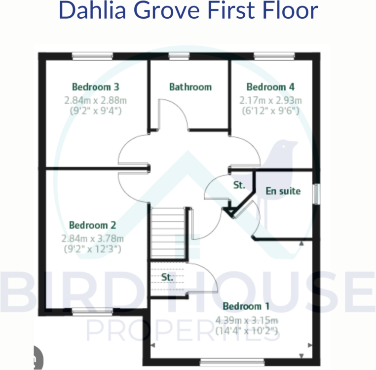Dahlia Grove, Newcastle Great Park, Newcastle Upon Tyne floorplan