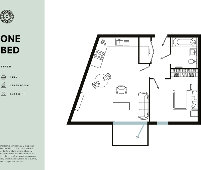 Flat 6, Machine Works House, Hayes, Middlesex, UB3 floorplan