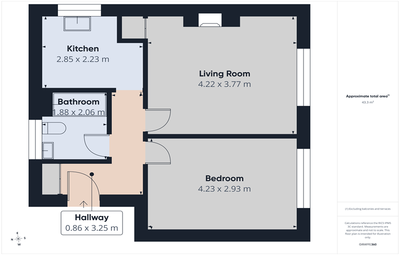 Pedmore Valley, Nottingham, NG5 floorplan