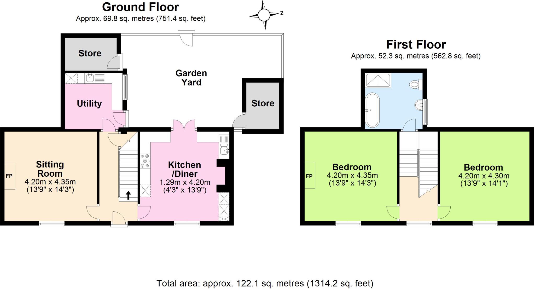 Etterby Terrace, Stanwix floorplan