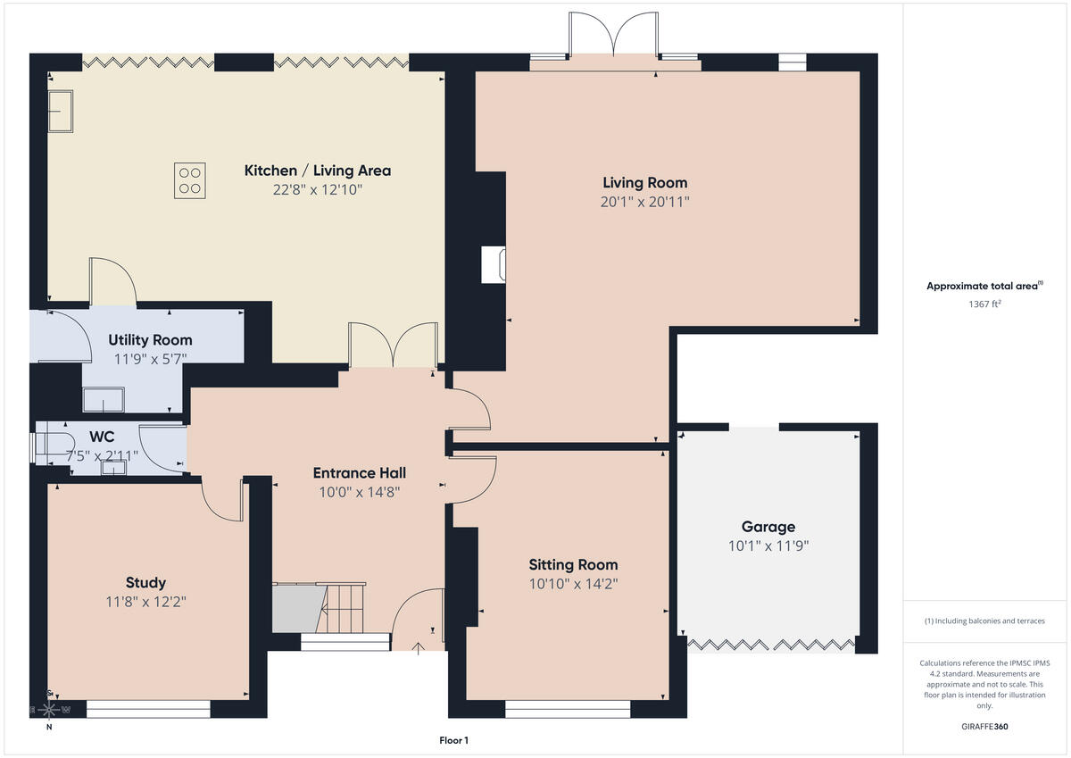 26, Park Road, Nantwich, CW5 7 floorplan