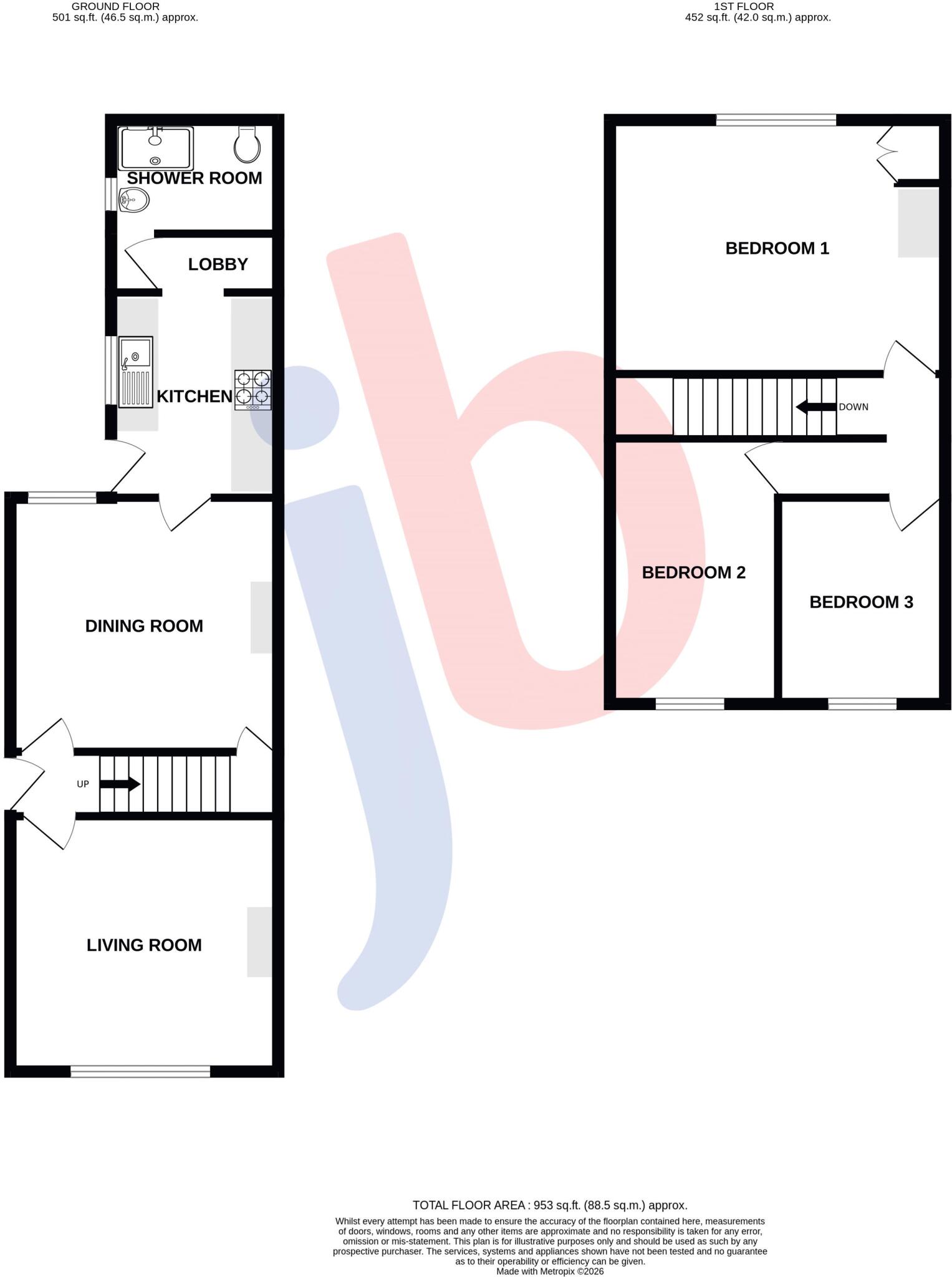 Lime Grove, Newark floorplan