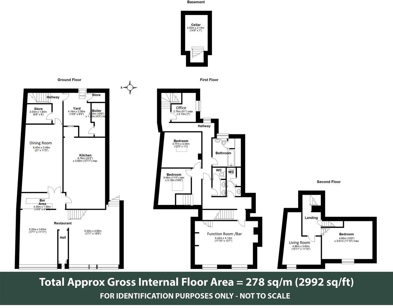 New Street, Oundle, Northamptonshire, PE8 floorplan