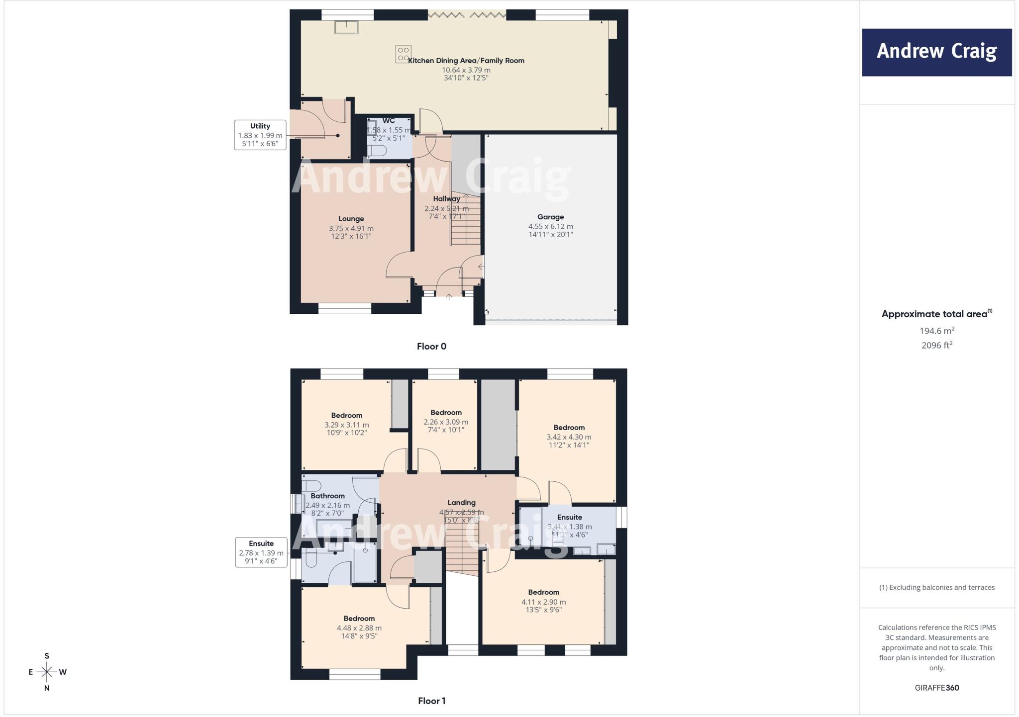 Range View, Whitburn floorplan
