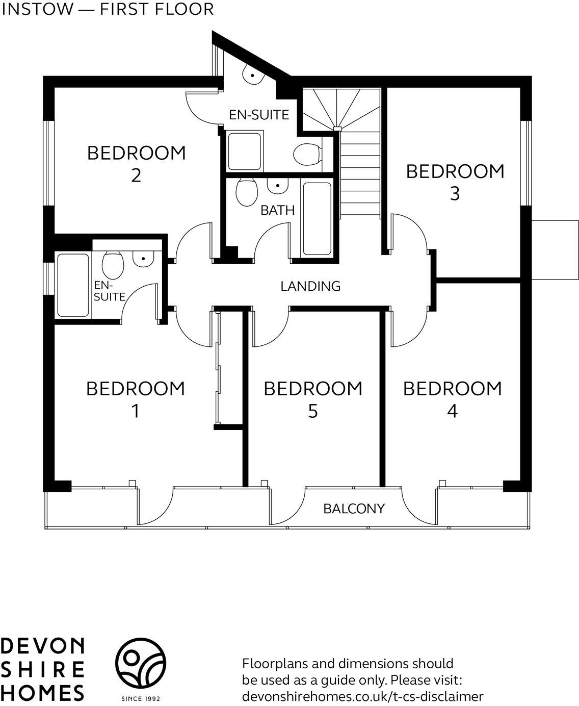 Plot 10 - The Instow - Sun Houses, Yelland, Barnstaple, Devon, EX31 floorplan