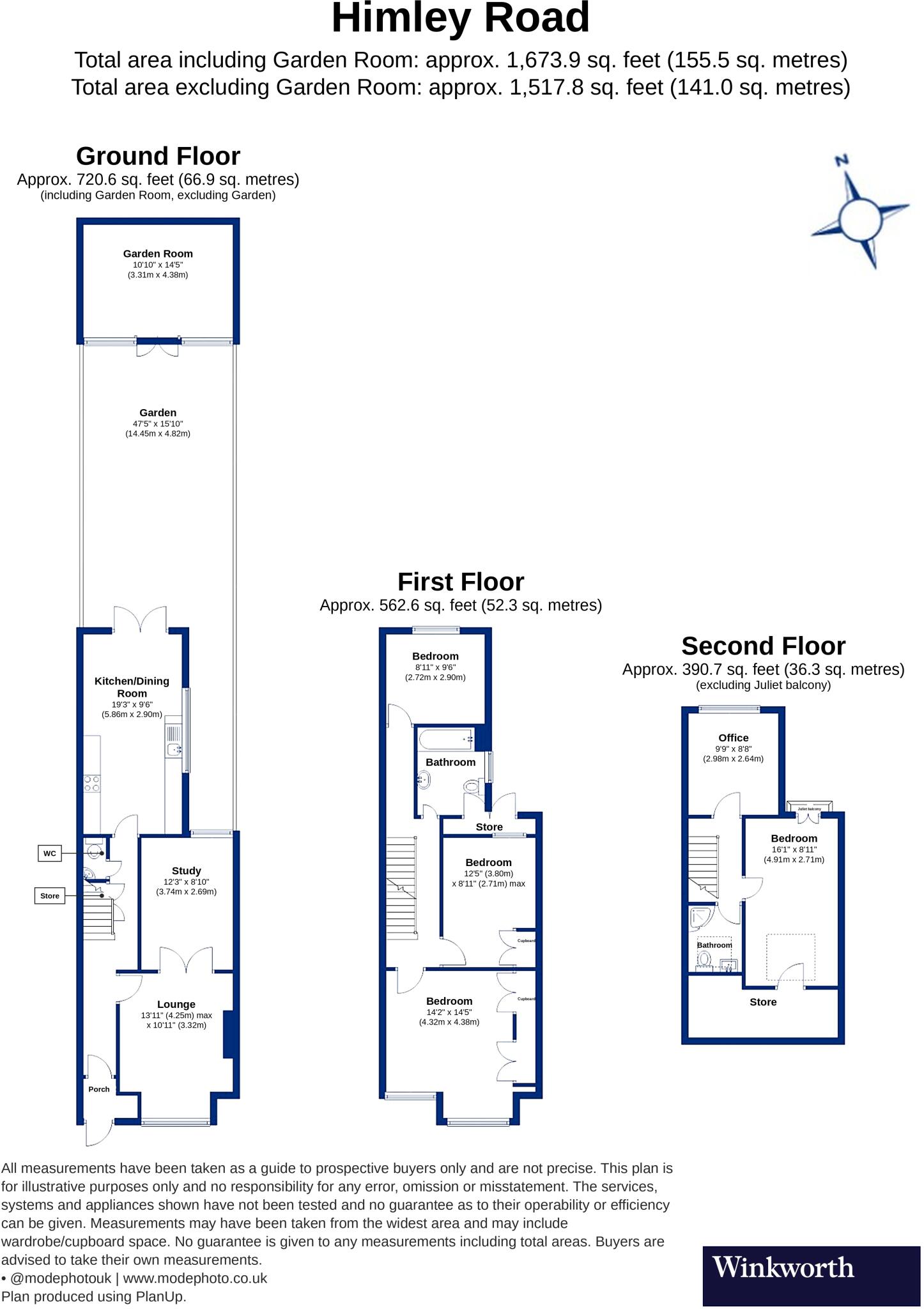 Himley Road, London, SW17 floorplan