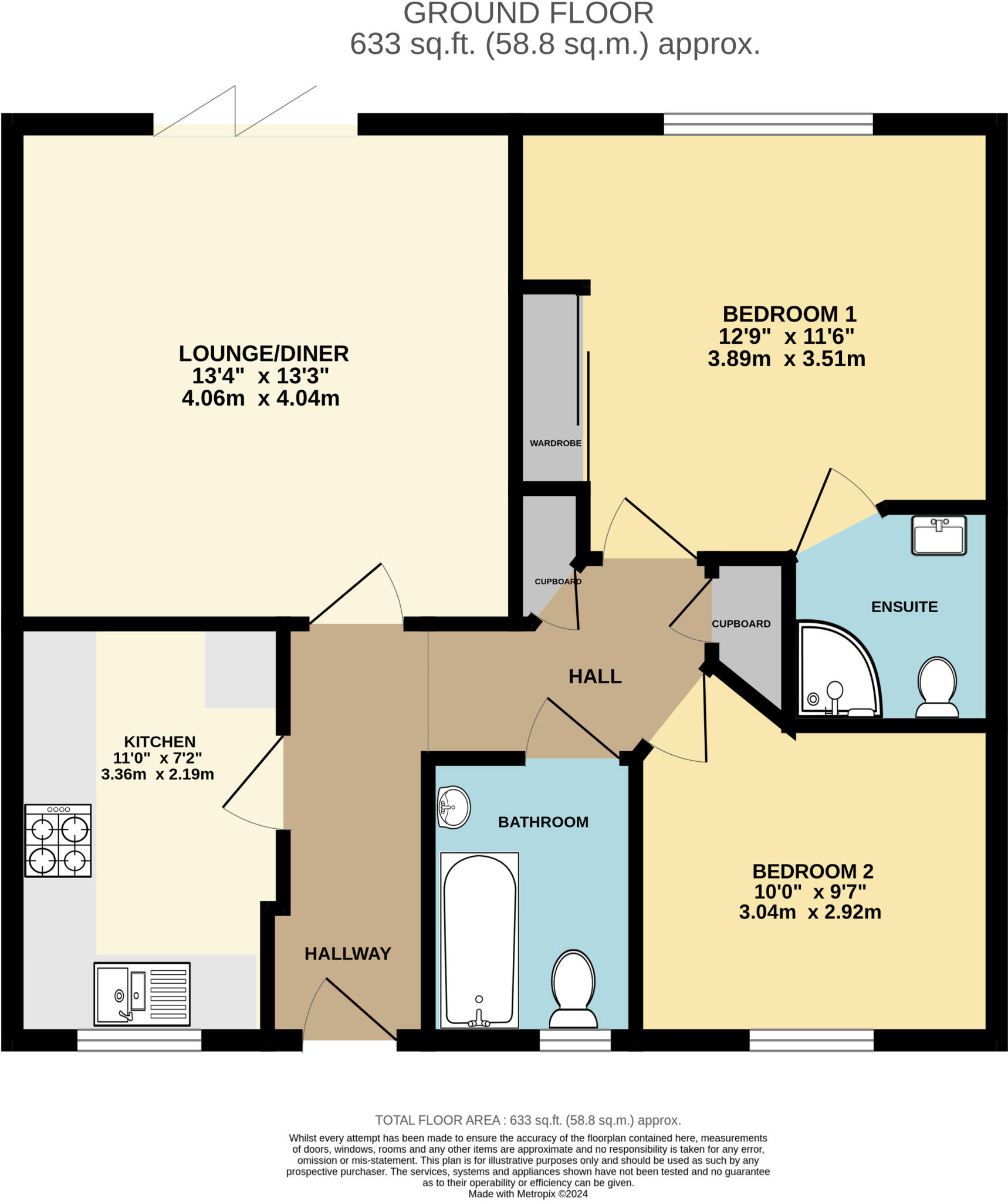 Shoreland Way, Westward Ho!, Bideford, Devon, EX39 floorplan