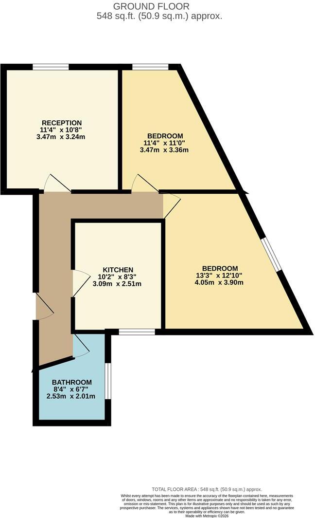 Percy Road, Watford floorplan