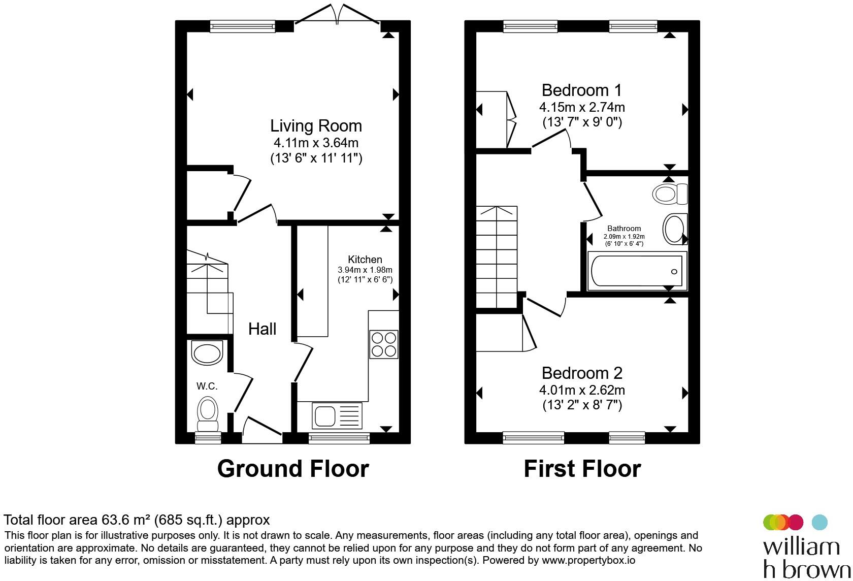 Clermont Avenue, Sudbury floorplan