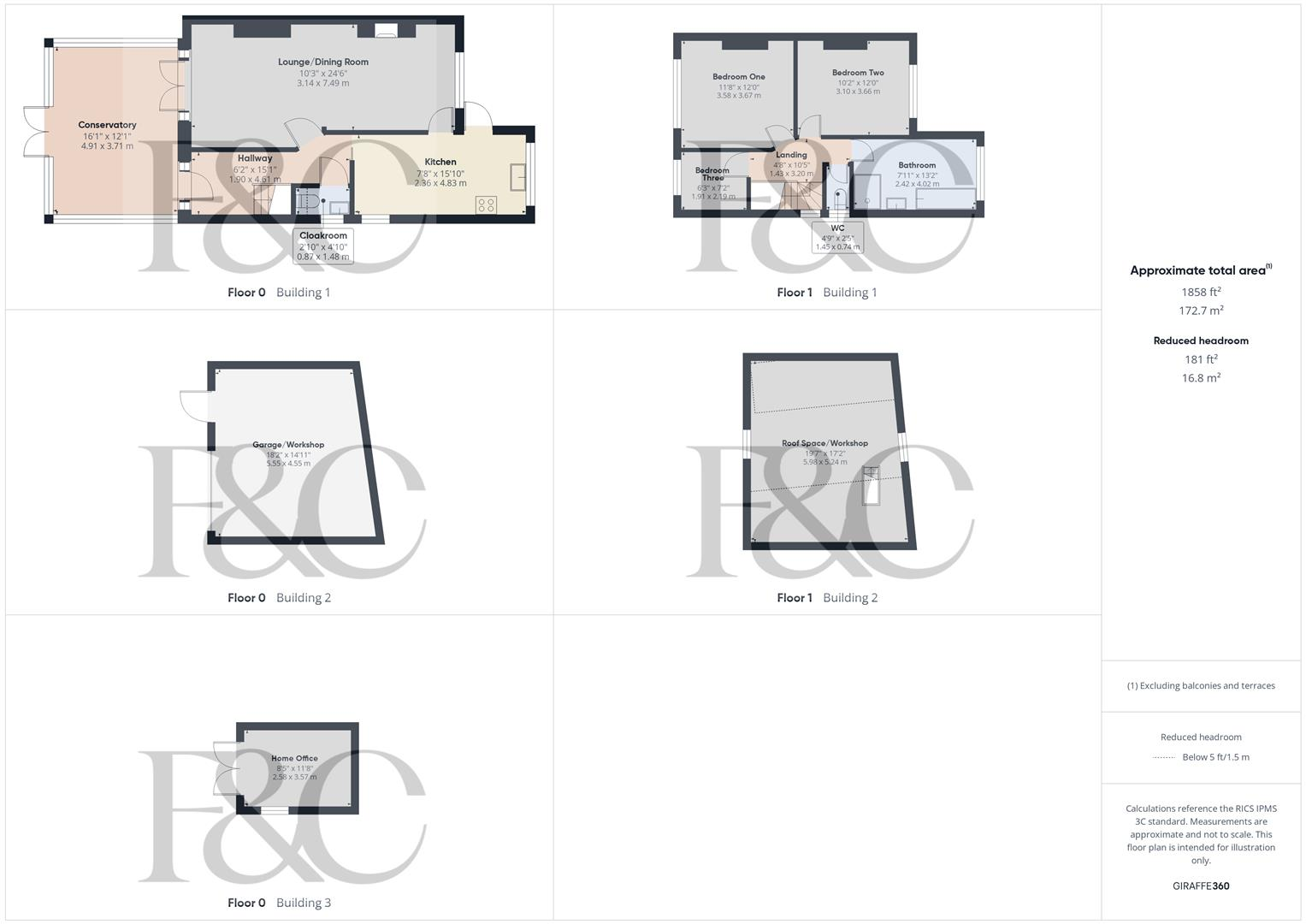 Bullsmoor, Belper, Derbyshire floorplan