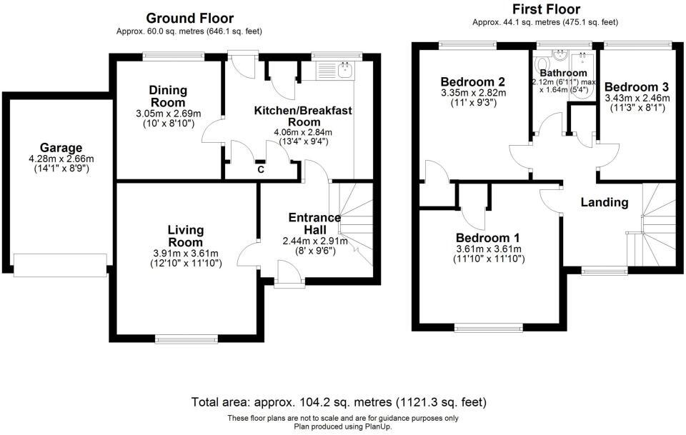 Knights Way, Emmer Green, Reading, Berkshire, RG4 floorplan
