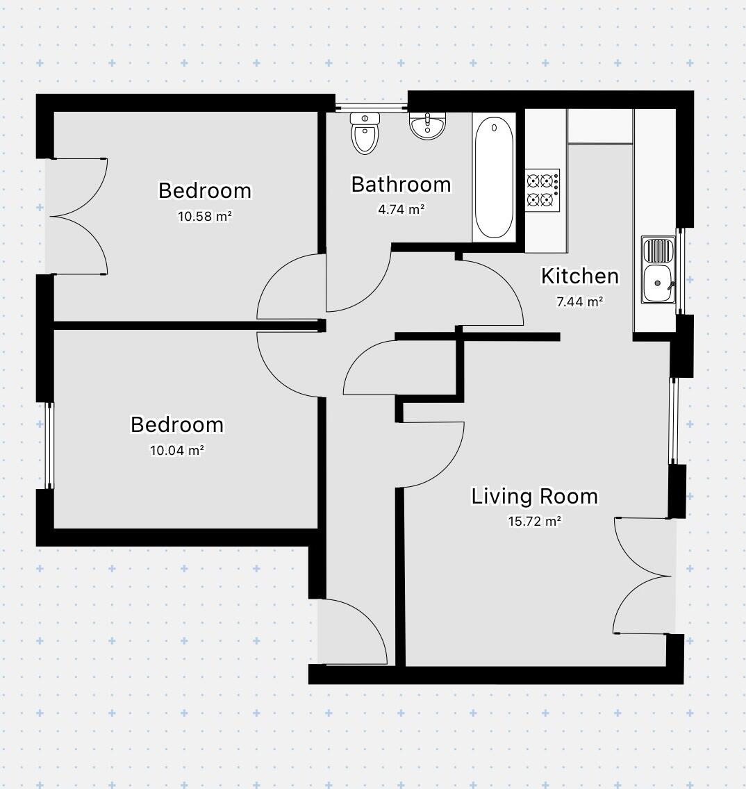 Parliament Street, Derby, Derbyshire, DE22 floorplan