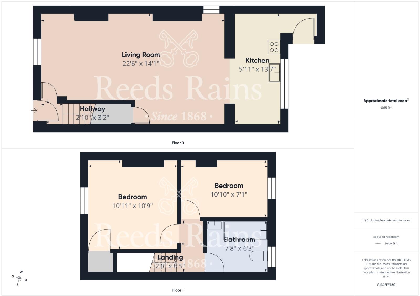 East Parade, Skelton-in-Cleveland, Saltburn-by-the-Sea, North Yorkshire, TS12 floorplan