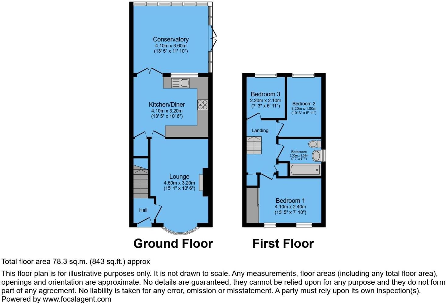 Cherry Tree Drive, Duckmanton, Chesterfield, S44 5JL floorplan