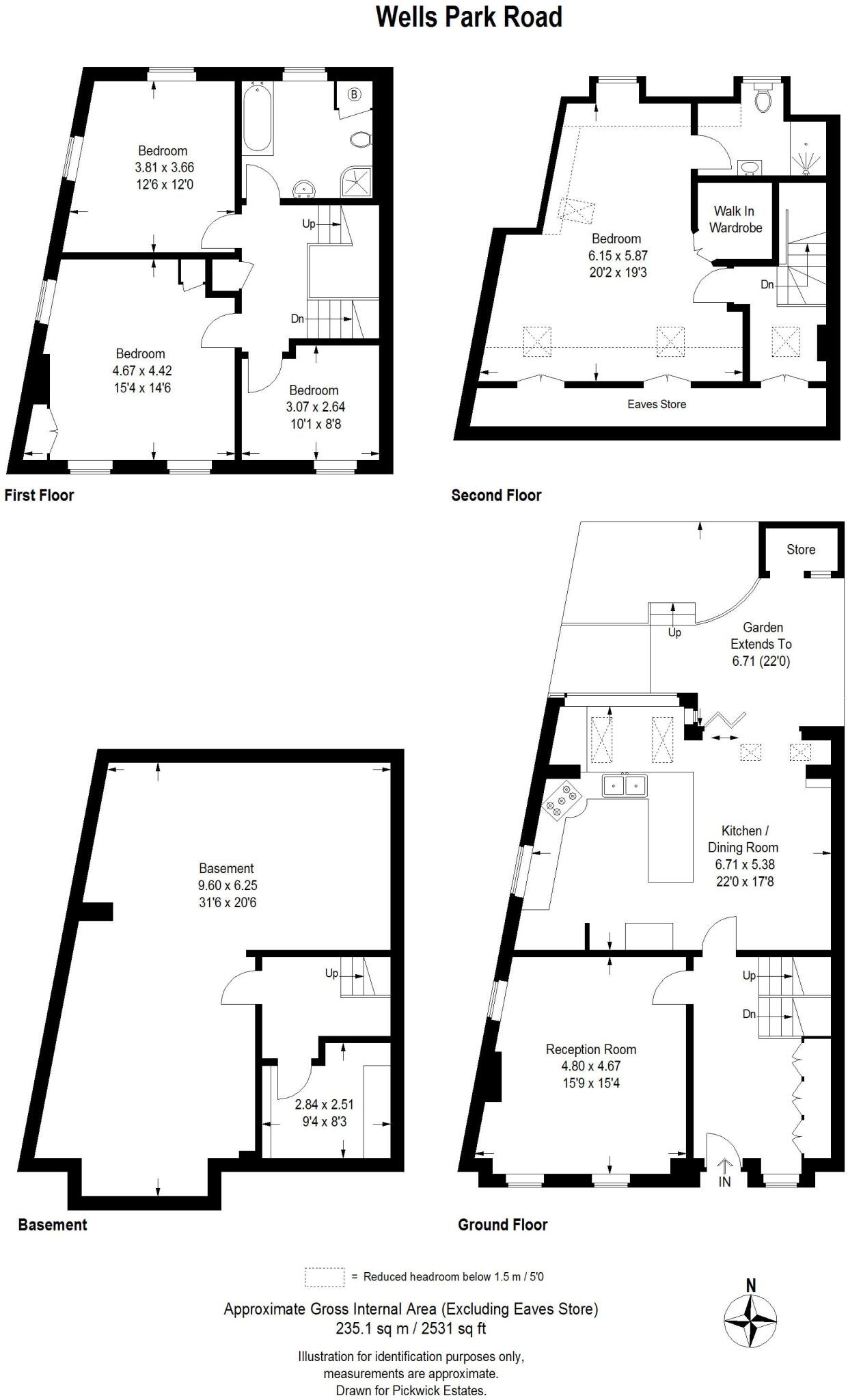 Wells Park Road, SE26 floorplan