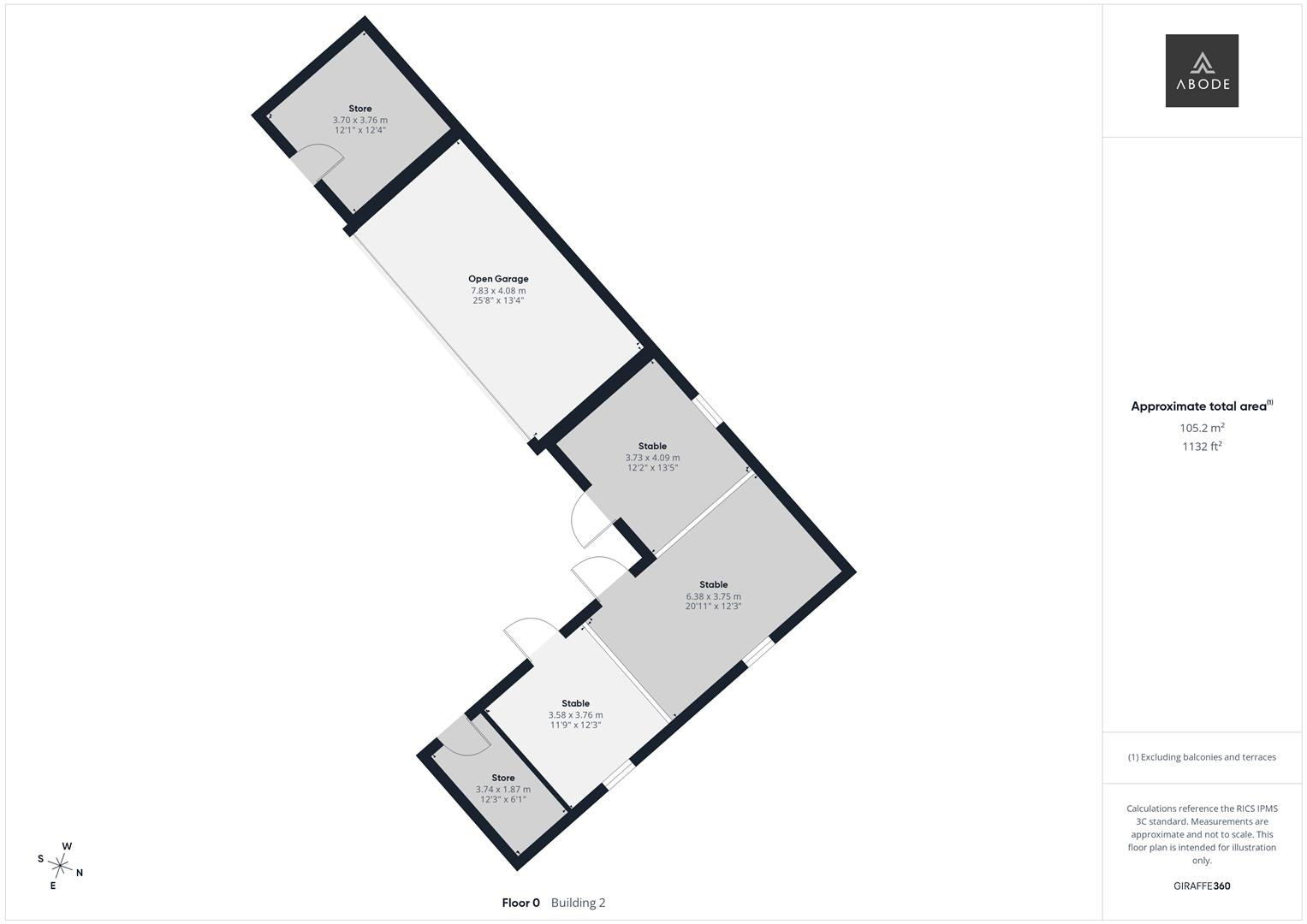 Loxley Green, Nr. Kingstone, Staffordshire floorplan