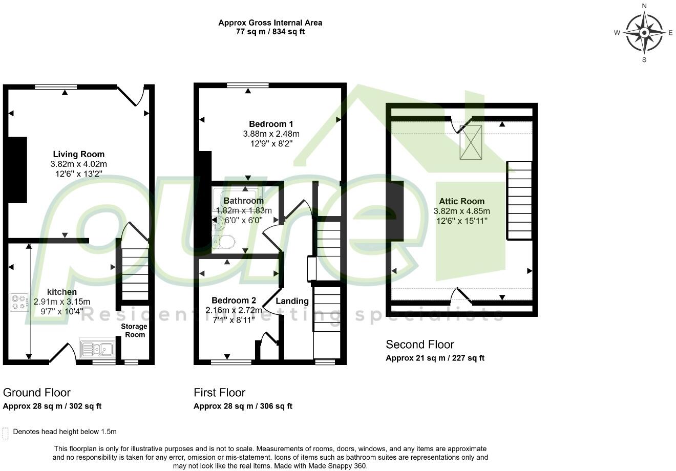 Nashville Street, Keighley, BD22 floorplan