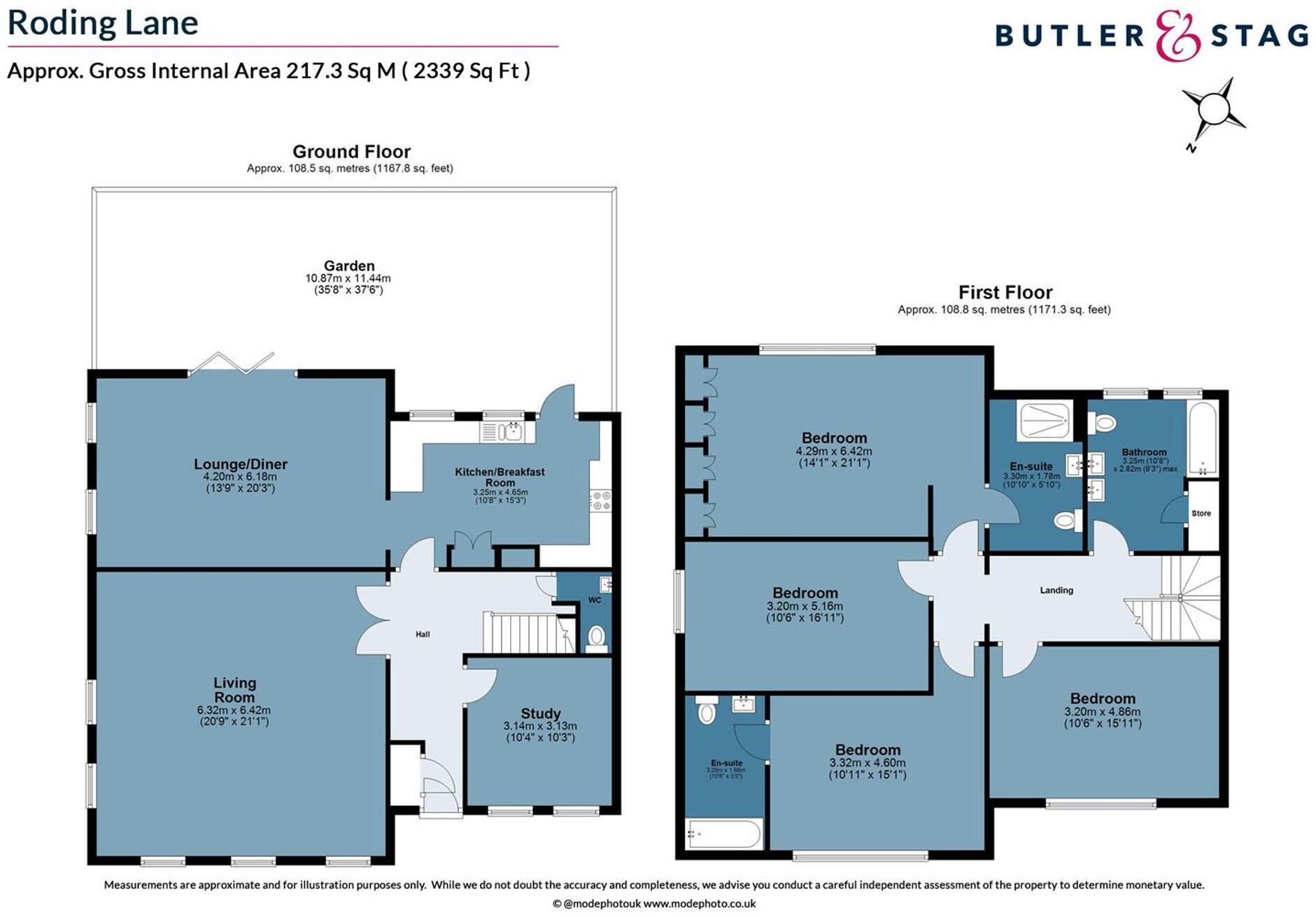 Roding Lane, Buckhurst Hill, IG9 floorplan