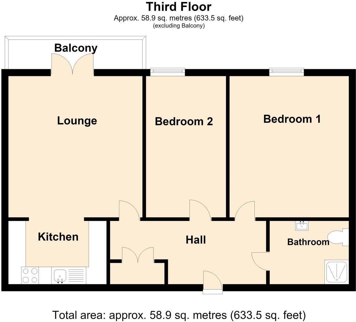 Cranleigh Drive, Leigh On Sea floorplan