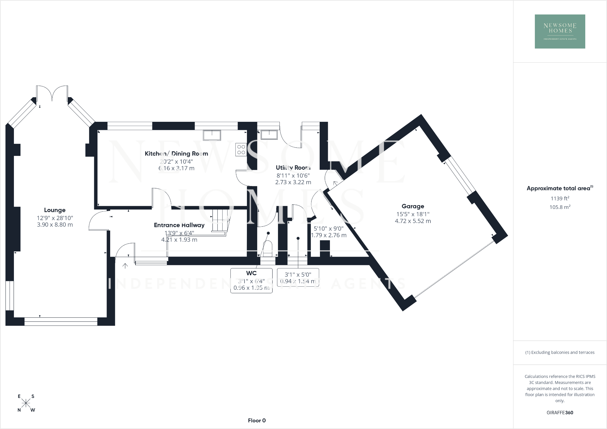 Babell Road, Gorsedd floorplan