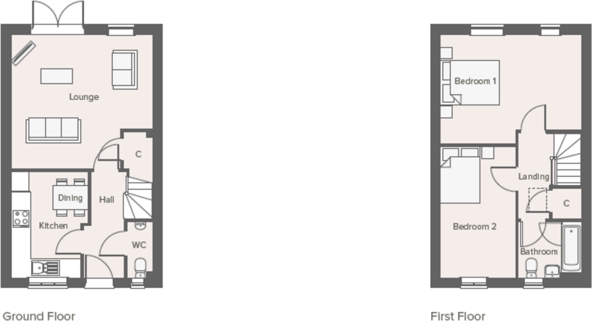 Proby Close, Castleton Grange, Eye, Suffolk floorplan