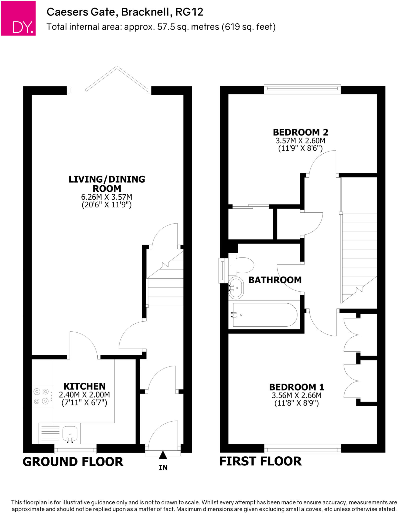 Caesars Gate, Warfield, Bracknell, Berkshire, RG42 floorplan