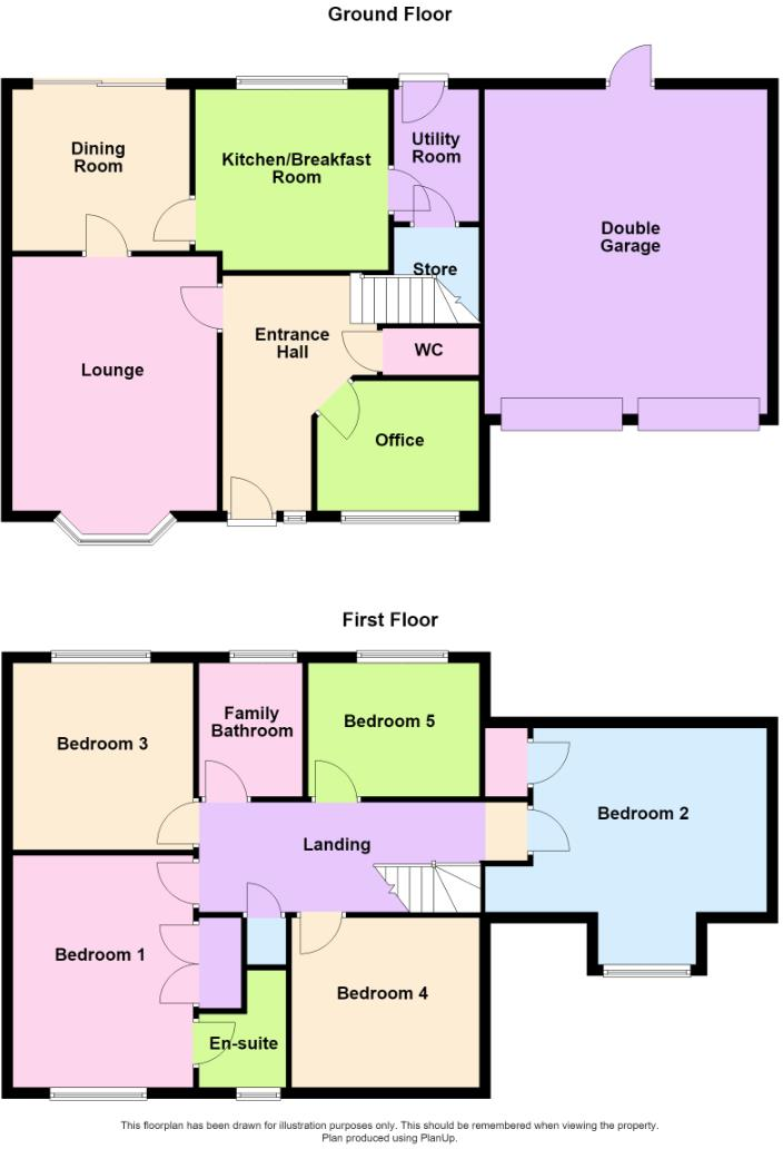 Stevenson Close, Yaxley, Peterborough floorplan