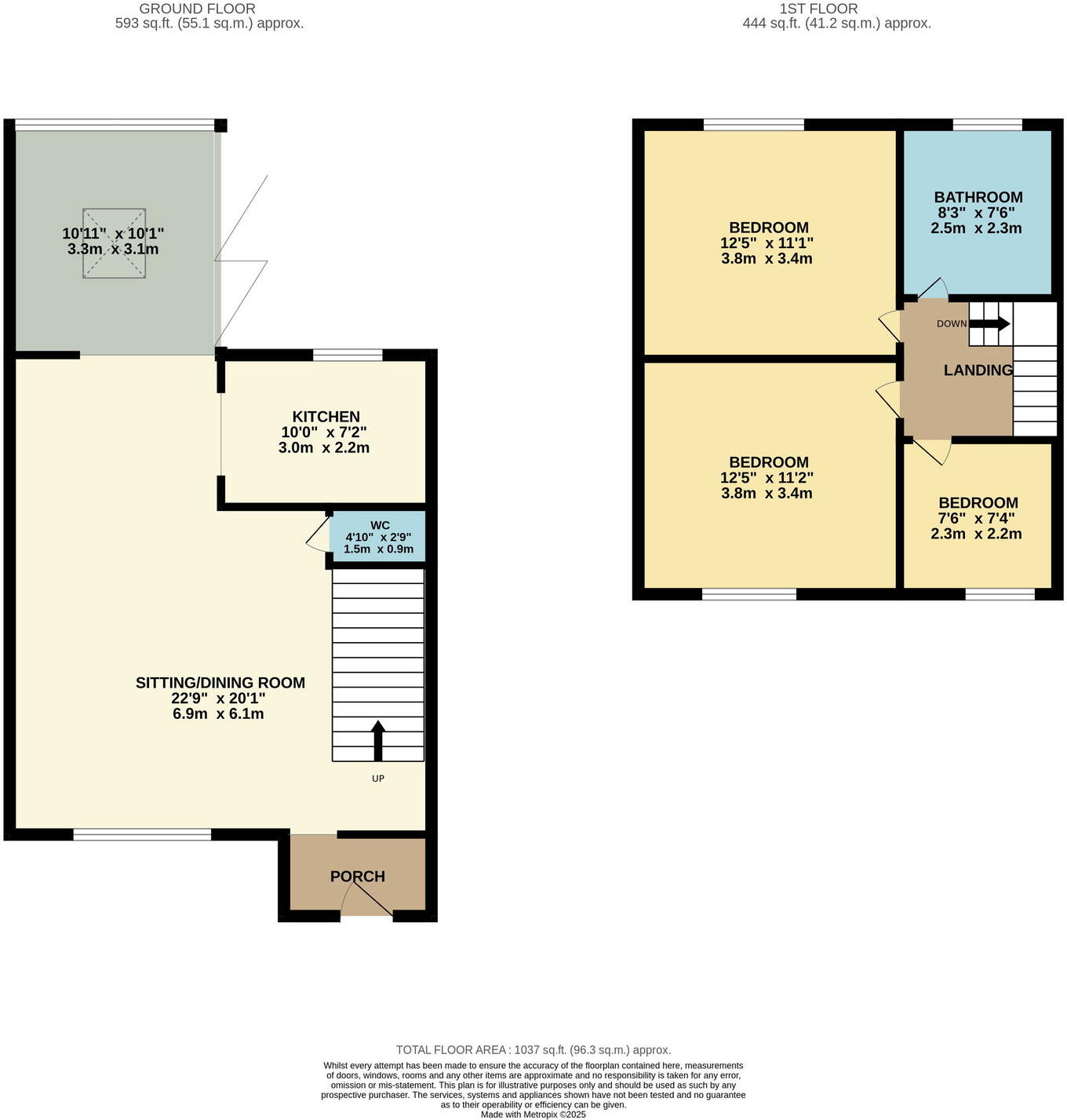 Blackburn Road, Oswaldtwistle, Accrington, BB5 4LP floorplan