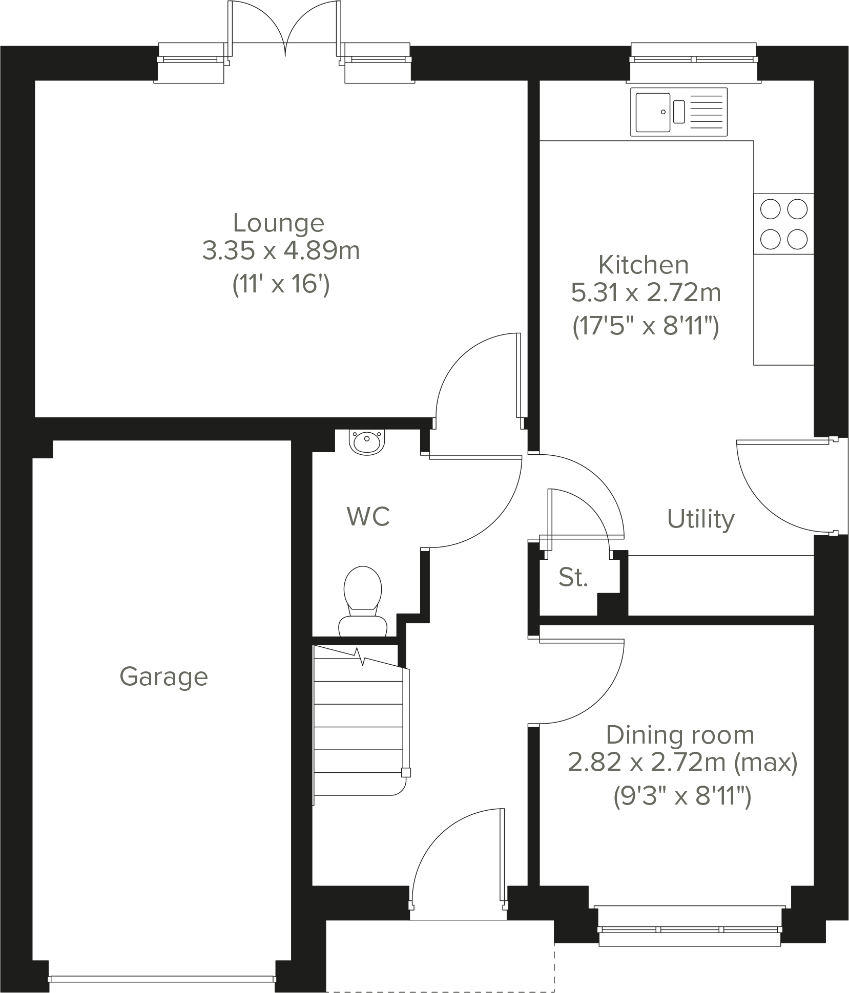 Kinglass View, Borrowstoun Road, Bo'ness, West Lothian, EH51 9TG floorplan