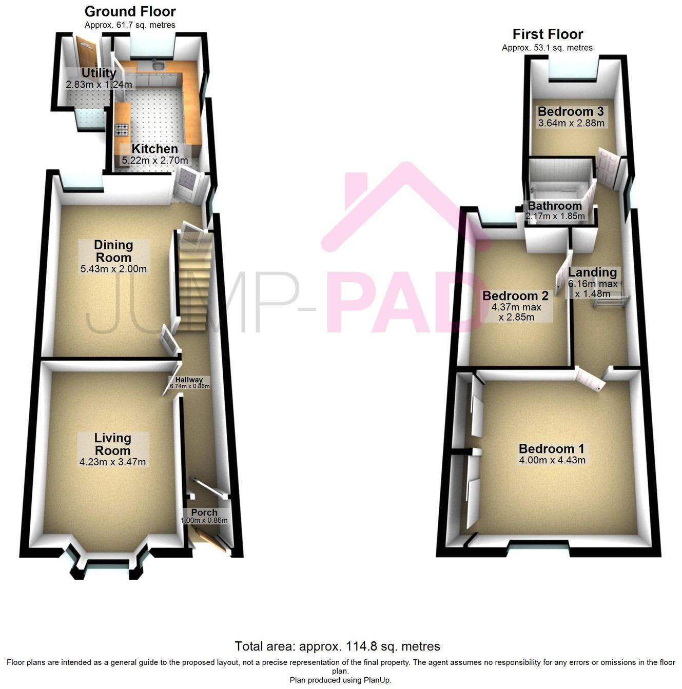 Upholland Road, Billinge, WN5 floorplan