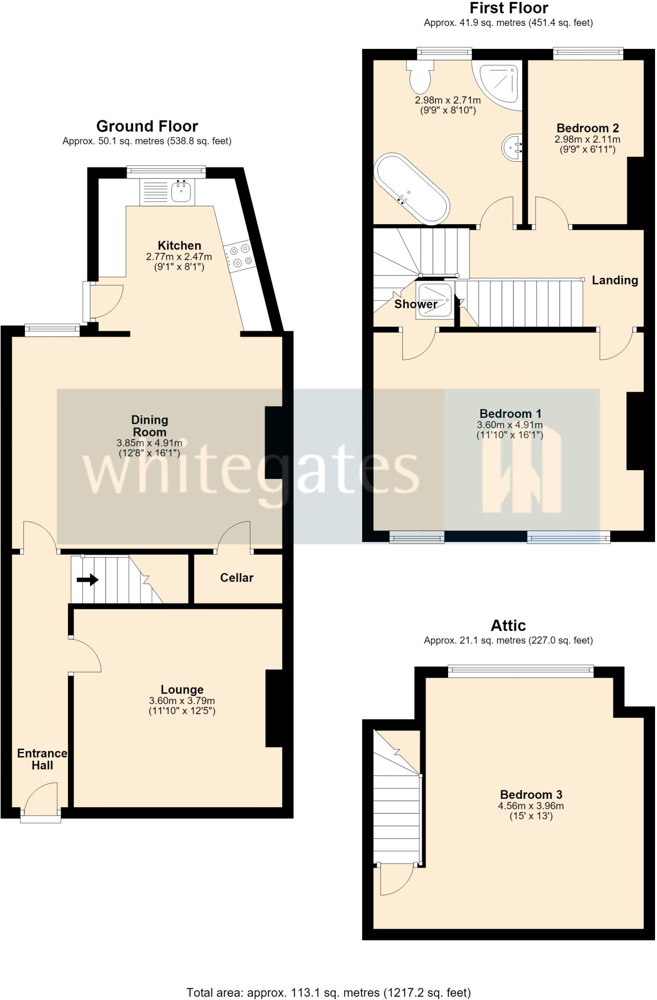 Park Grove, Barnsley, S70 floorplan