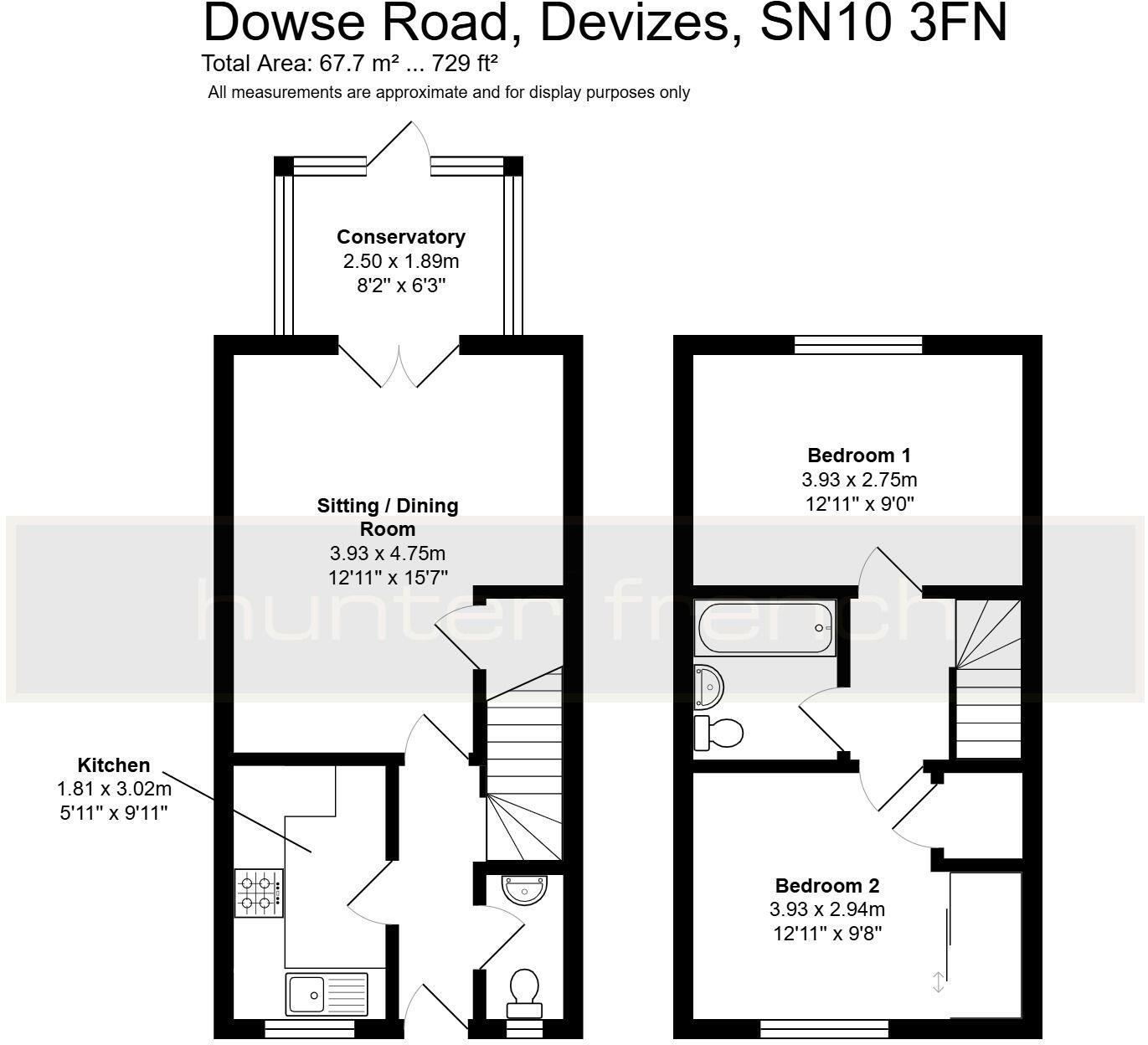 Dowse Road, Devizes, Wiltshire, SN10 3FN floorplan