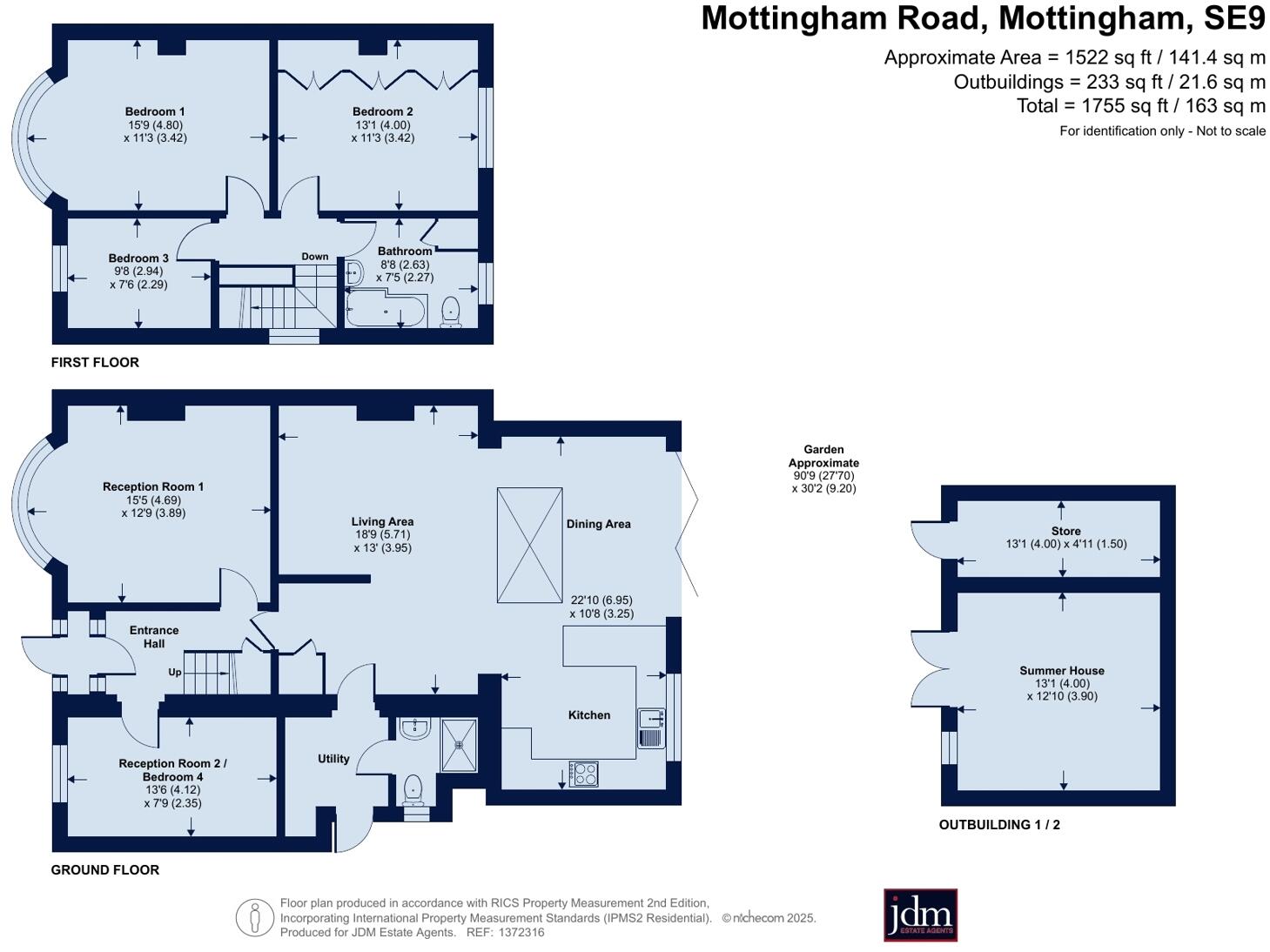 Mottingham Road, Mottingham, London, SE9 floorplan