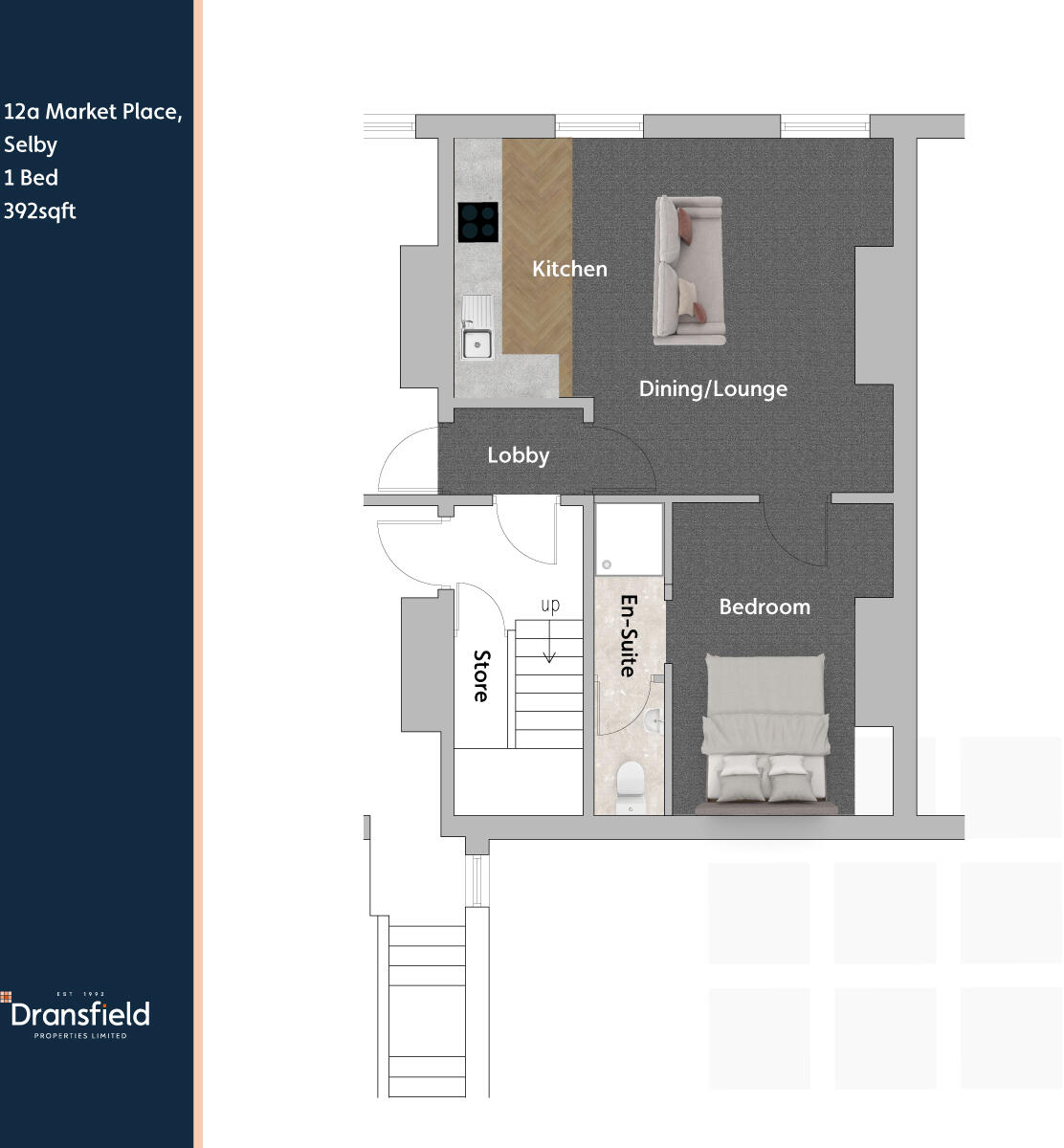 Market Cross Flat, Selby, North Yorkshire floorplan