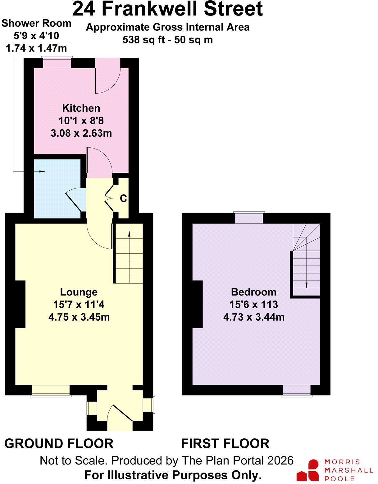 Frankwell Street, Tywyn, Gwynedd, LL36 floorplan