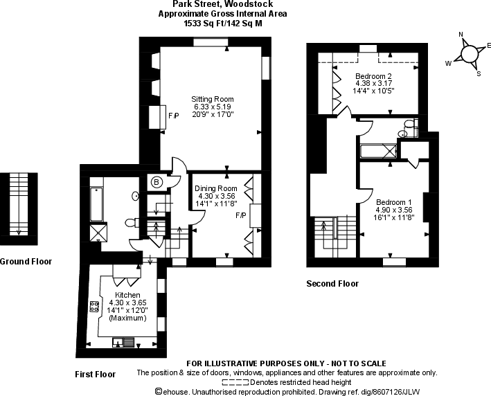 The Garrett, Woodstock floorplan