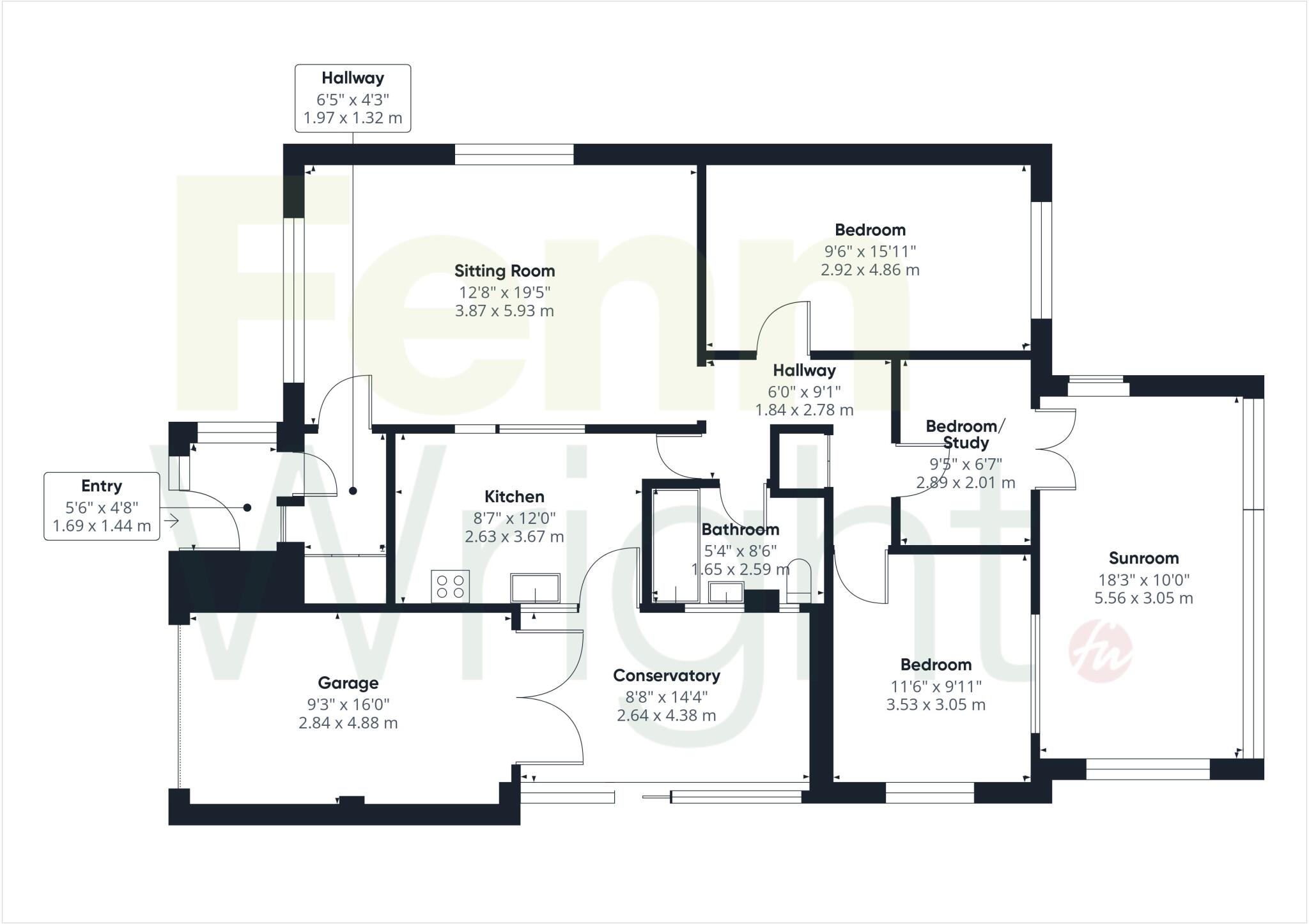 Western Avenue, Felixstowe, Suffolk, IP11 floorplan