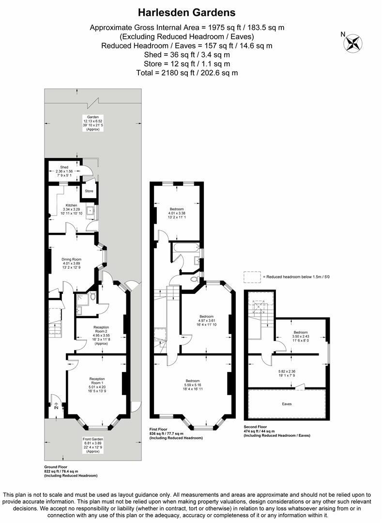 Harlesden Gardens, London floorplan